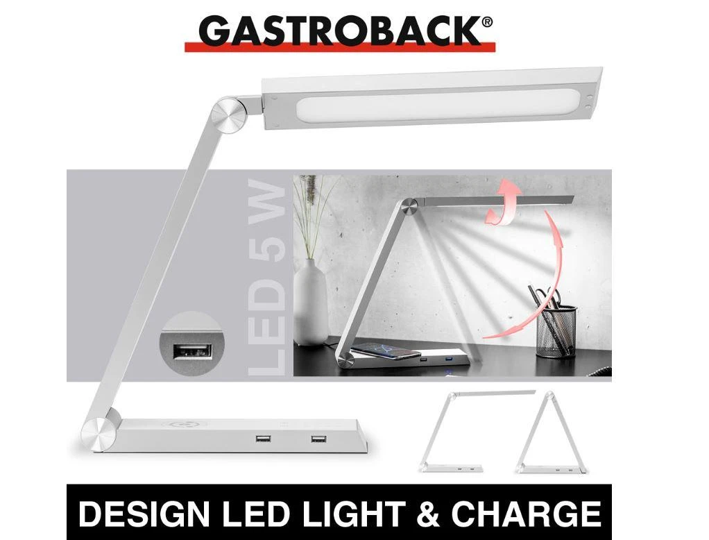 „Gastroback Design“ LED šviesos įkrovimas 60 000.