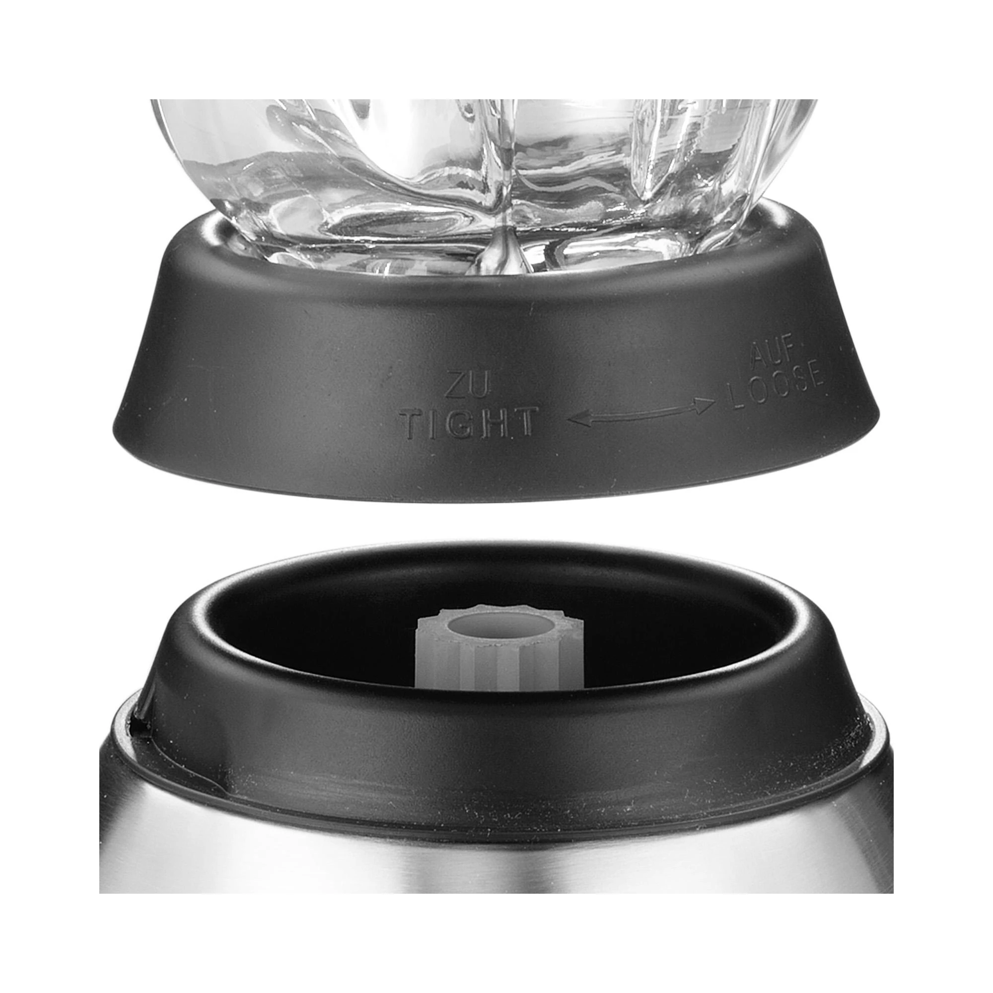 Gastroback Maišytuvas 40999 Vital Nerūdijantis plienas / juodas / Transparent, 850 W, Glass, 1.5 L, Ice crushing, 21000 RPM, Type Tabletop