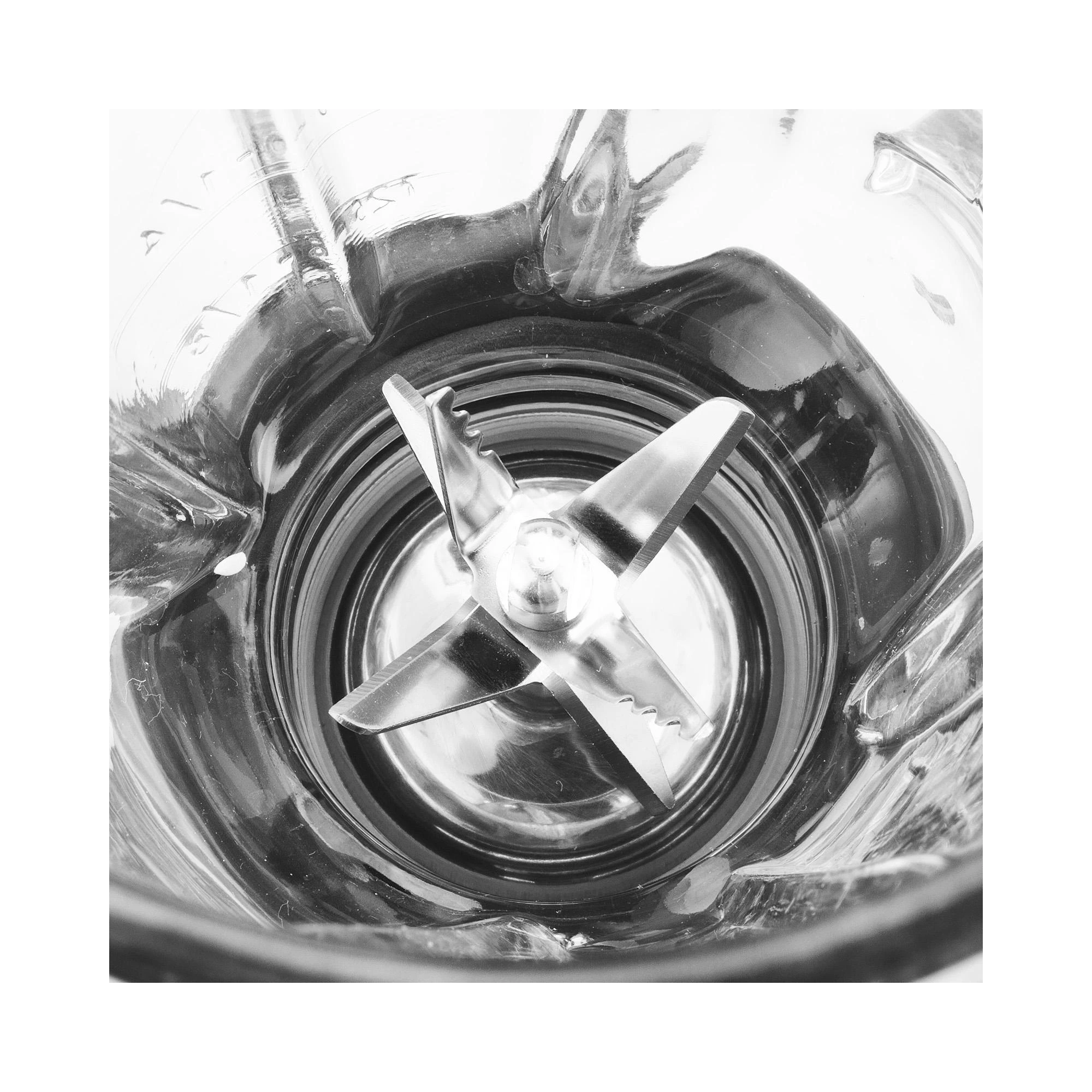 Gastroback Maišytuvas 40999 Vital Nerūdijantis plienas / juodas / Transparent, 850 W, Glass, 1.5 L, Ice crushing, 21000 RPM, Type Tabletop
