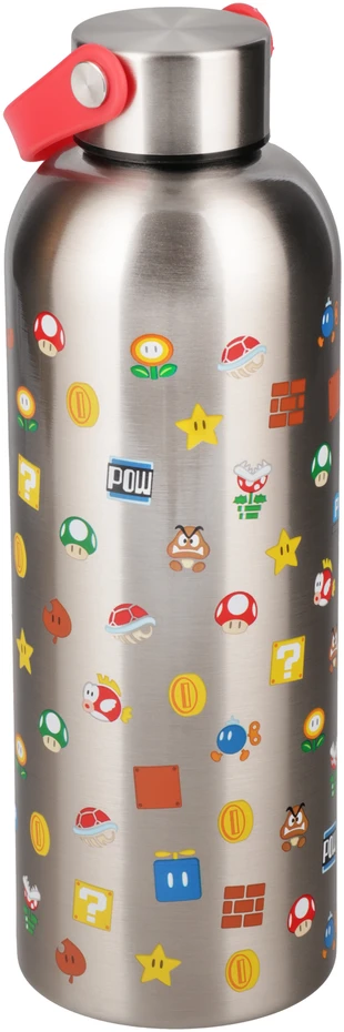 Paladone Super Mario - Metalinis vandens butelis