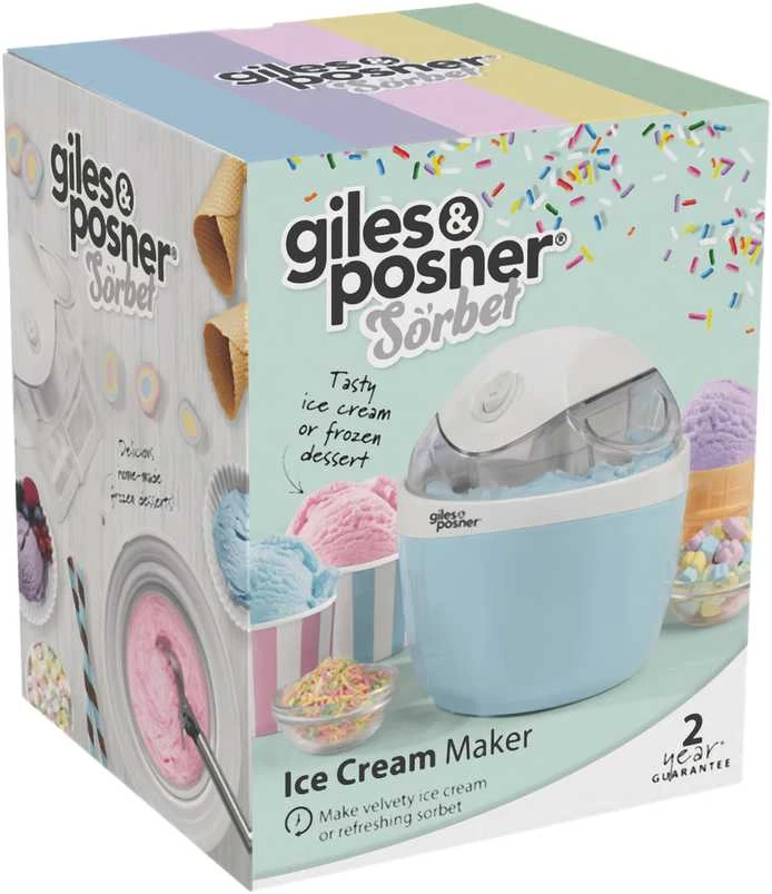 Giles & Posner EK5014GSBLFVDE Ice Kreminis Maker