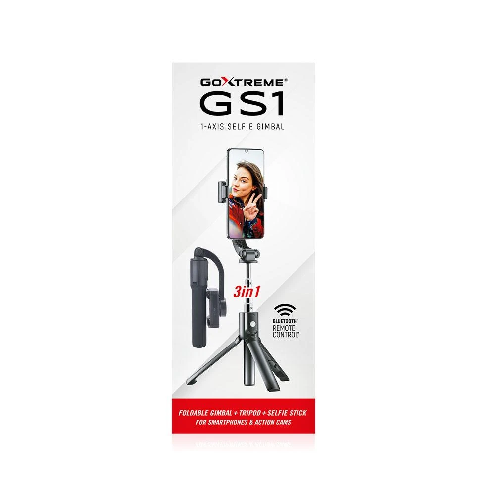 Easypix „GoXtreme GS1“ sulankstomas stabilizatorius išmaniesiems telefonams ir veiksmo kameroms 55239