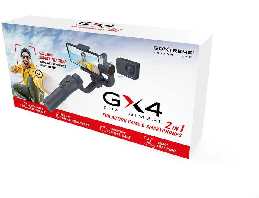 Easypix „GoXtreme GX4“ dvigubas stabilizatorius