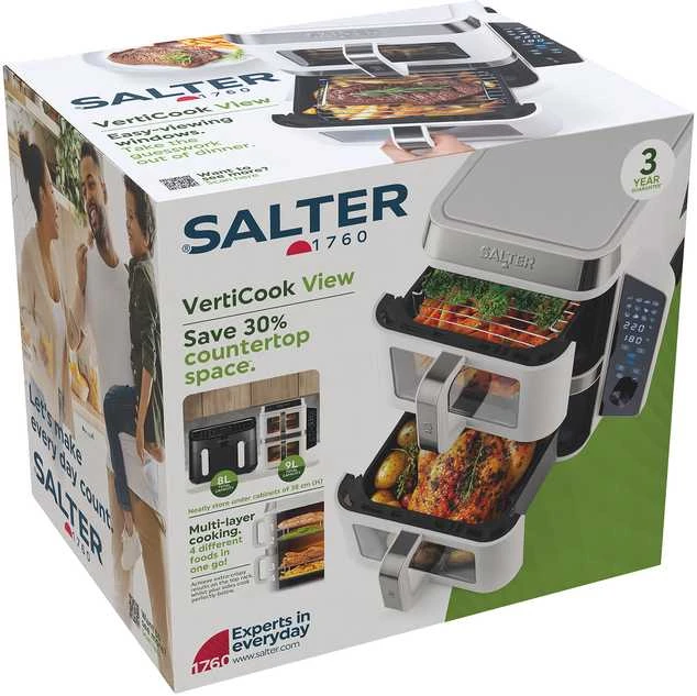 Salter EK6534WHTVDE VertiCook View