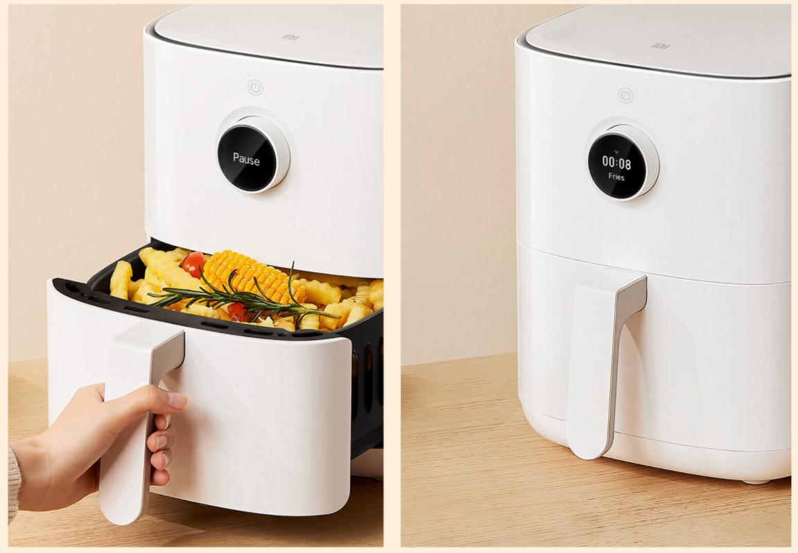 Gruzdintuvė Xiaomi Mi Smart Air Fryer Power 1500 W, Talpa 3.5 l, Balta