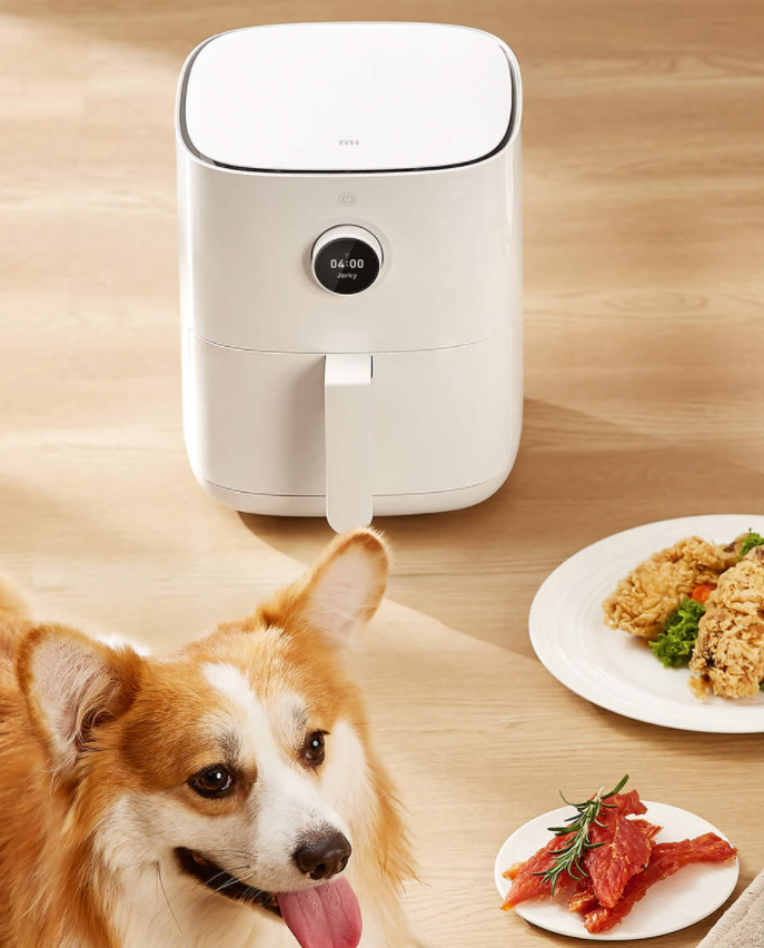 Gruzdintuvė Xiaomi Mi Smart Air Fryer Power 1500 W, Talpa 3.5 l, Balta