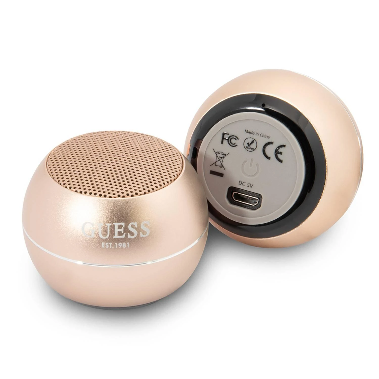 Guess kolonėlė Bluetooth GUWSALGED Speaker mini auksinis