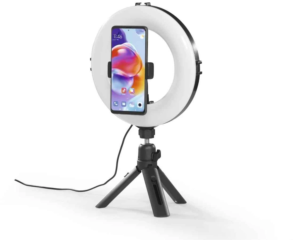 Hama žiedinis šviestuvas su mini stovu SPOTLIGHT SMART 80