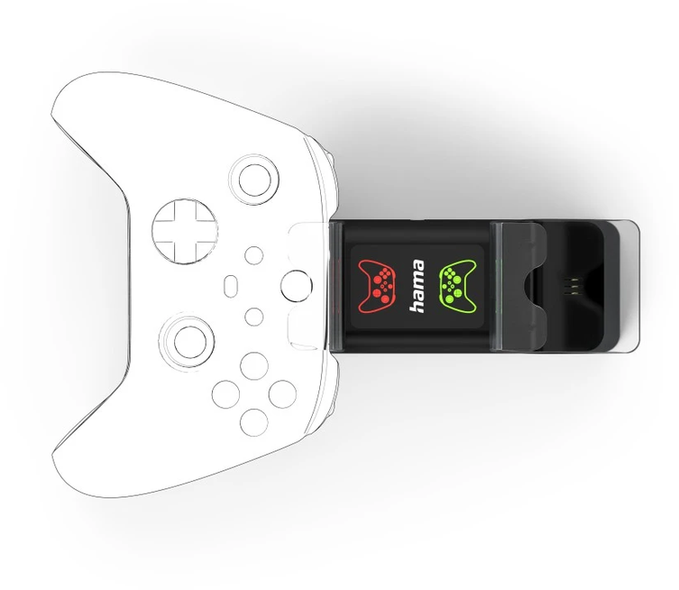 „Hama“ įkrovimo stotis, skirta „Xbox Series X/S“ dvigubiems valdikliams (01154960000)
