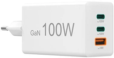 Hama 100W GaN 2xUSB-C,1xUSB-A PD