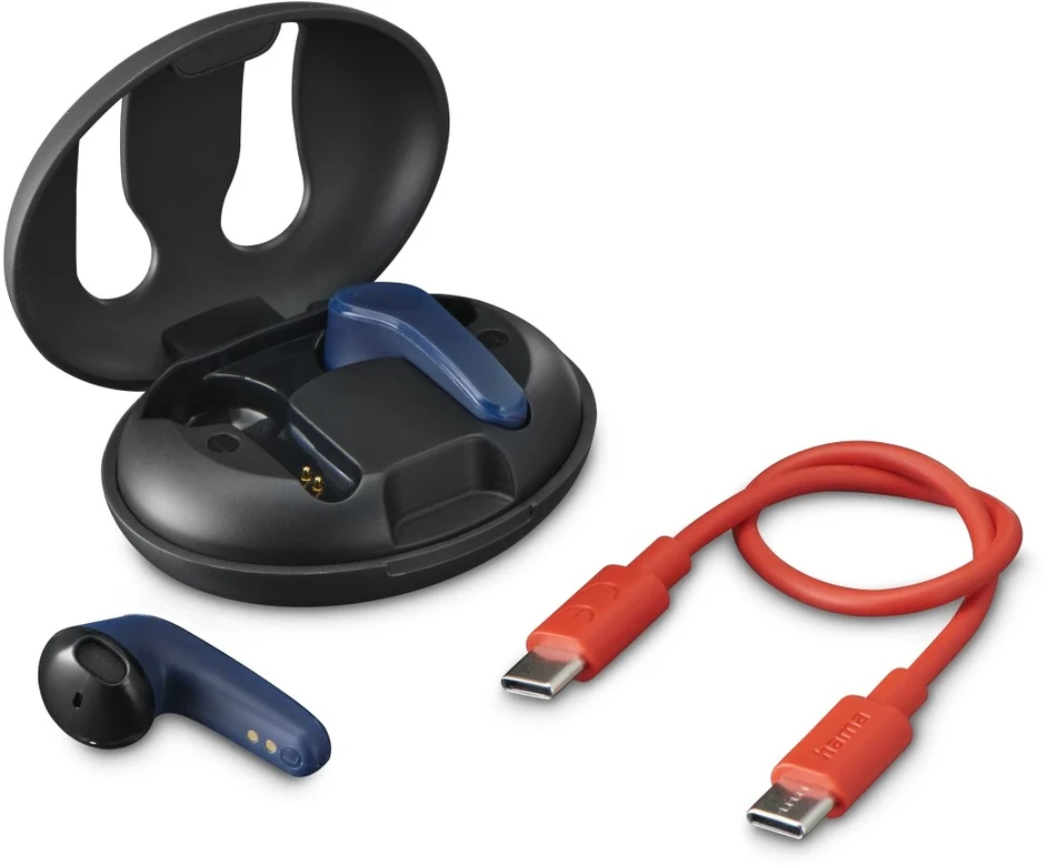 Hama Ausinės DOUSZNE TRUE WIRELESS “SPIRIT UNCHAINED“ ENC NIEBIESKIE