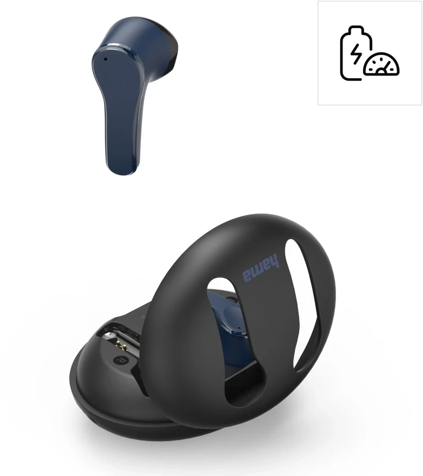 Hama Ausinės DOUSZNE TRUE WIRELESS “SPIRIT UNCHAINED“ ENC NIEBIESKIE