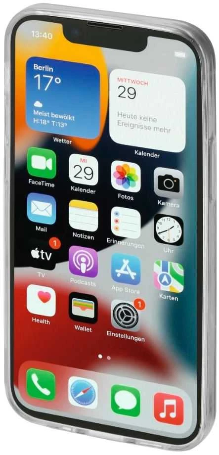 Hama Crystal Clear GSM DĖKLAS IPHONE 13 PRO MAX, SKAIDRUS