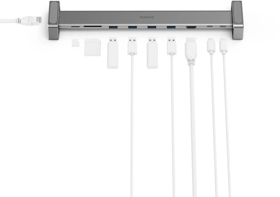 Doko stotelė Docking Station Hama 9-in-1 USB-C