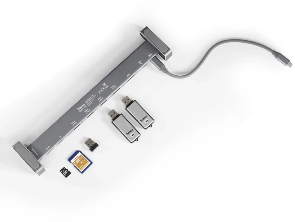 Doko stotelė Docking Station Hama 9-in-1 USB-C