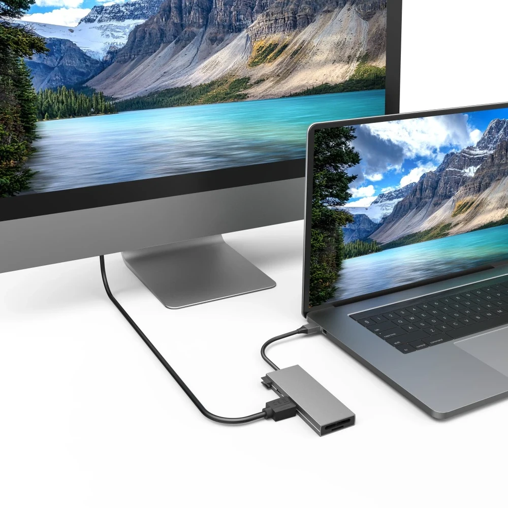 Hama kelių prievadų USB-C stotis / replikatorius (002001100000)