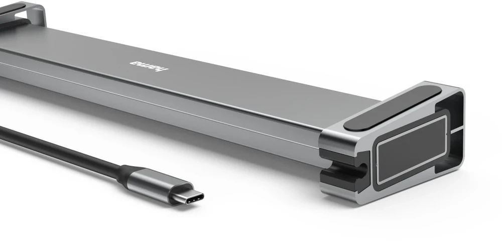 Nešiojamojo kompiuterio prijungimo stotis Hama Connect 2 Office USB-C / 100 W
