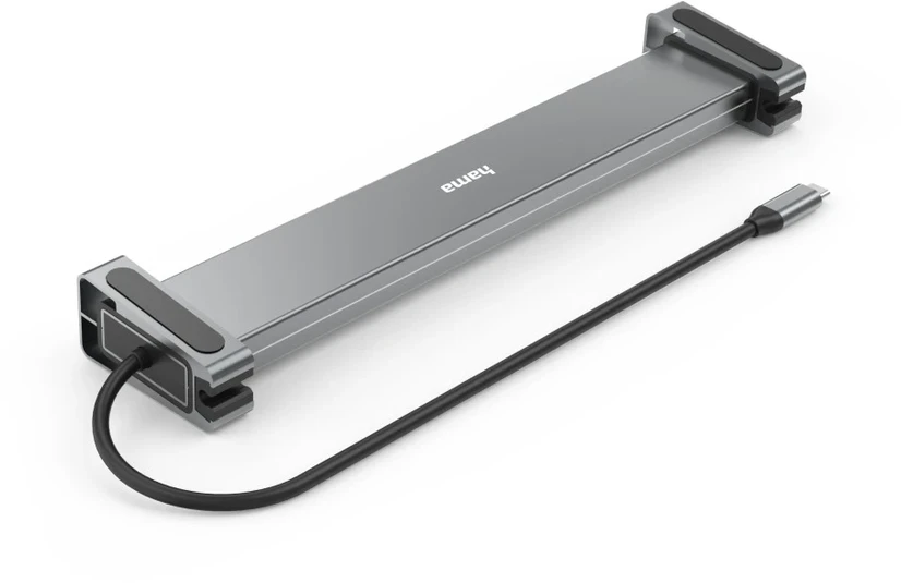 Nešiojamojo kompiuterio prijungimo stotis Hama Connect 2 Office USB-C / 100 W