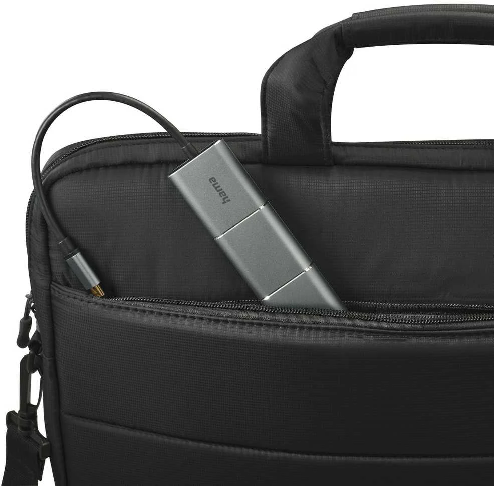 Pritaikykite. Hama USB-C kištukas -> Mini-DP -> HDMI -> VGA
