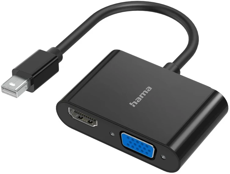 Hama Mini DisplayPort į HDMI ir VGA adapteris