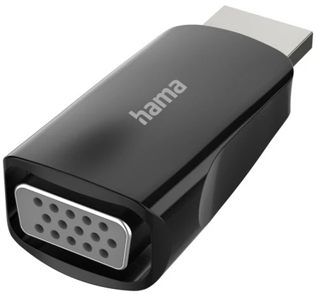 Hama HDMI uz VGA adapteris ar Full HD video atbalstu