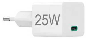 Hama mini 25W PD/QC 3.0 1x USB-C balta