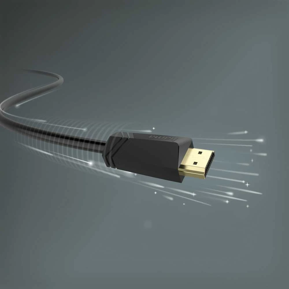 Hama HDMI laidas su auksine jungtimi
