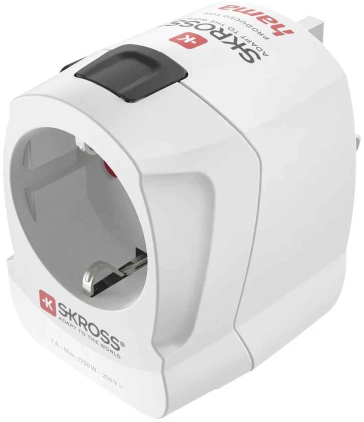 Hama Weltreiseadapter ProLight 0PD, 3-polig, 30 W
