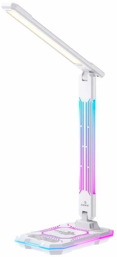 Hawk HW-LAMP04 Desk Lamp Baltas