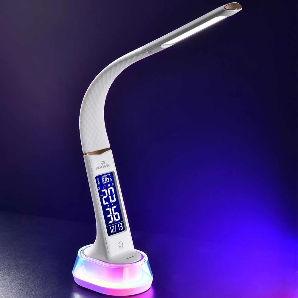 Hawk HW-LAMP05 Desk Lamp Baltas