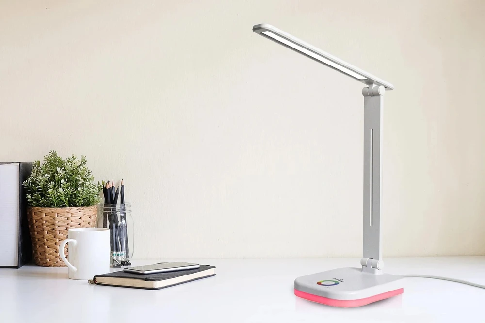 Hawk HWDL001WH Desk Lamp Baltas