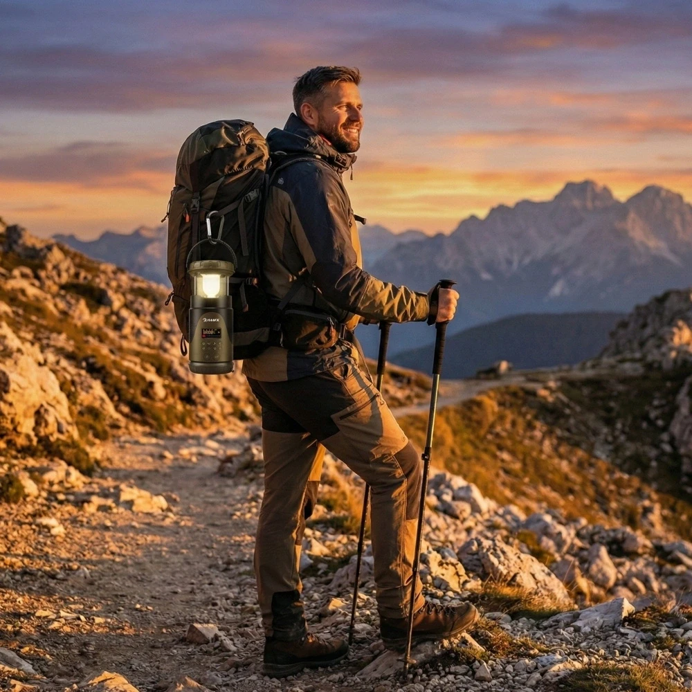 Manta - Expedition R30 nešiojamas saulės žibintas
