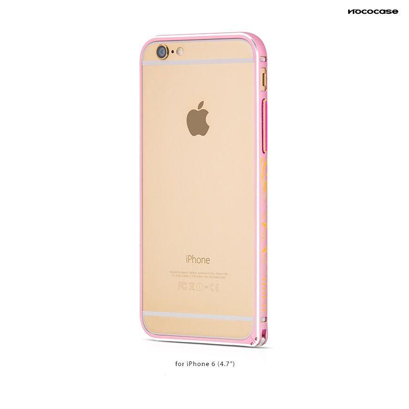 Dėklas Hoco Apple Apple iPhone 6 / 6S Good fortune bumper HI-T027 pink