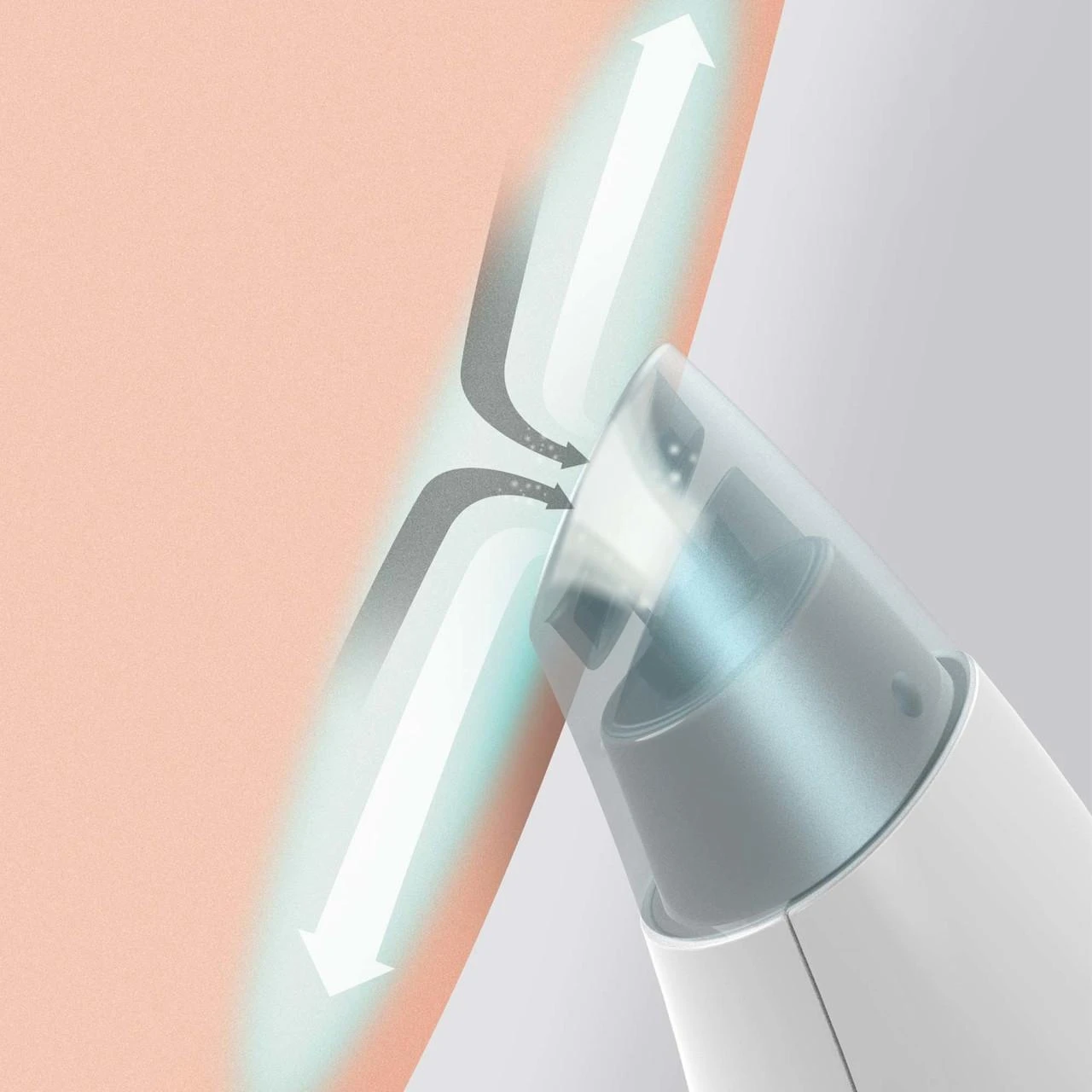 Homedics FAC-HY100 gaivinamoji drėkinamoji veido procedūra