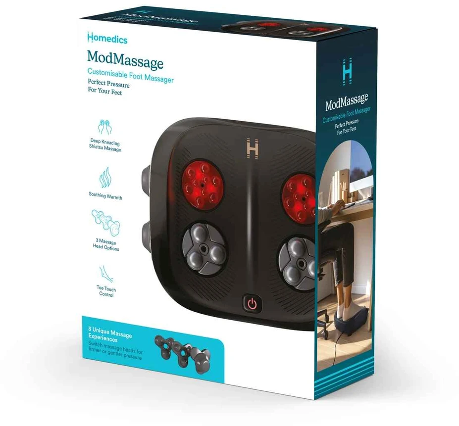 Homedics FMS-282H-EB ModMassage Customisable Food Massager