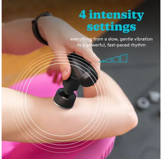 Homedics HHP-65GM MYTI antracito mini masažo pistoletas