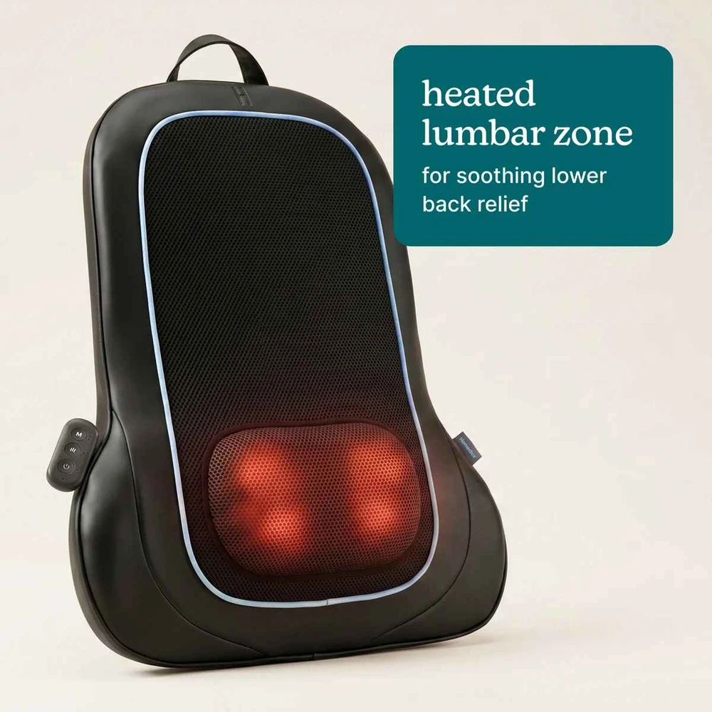 Homedics SBM-150H-WW Heated Shiatsu Back Massager