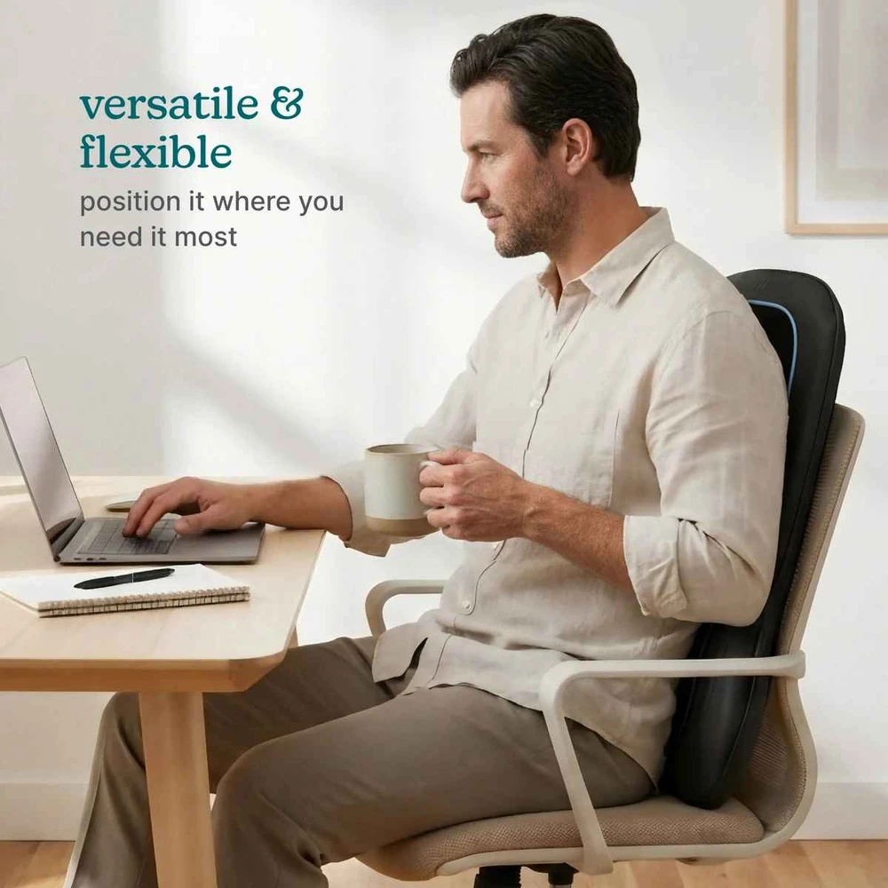 Homedics SBM-150H-WW Heated Shiatsu Back Massager