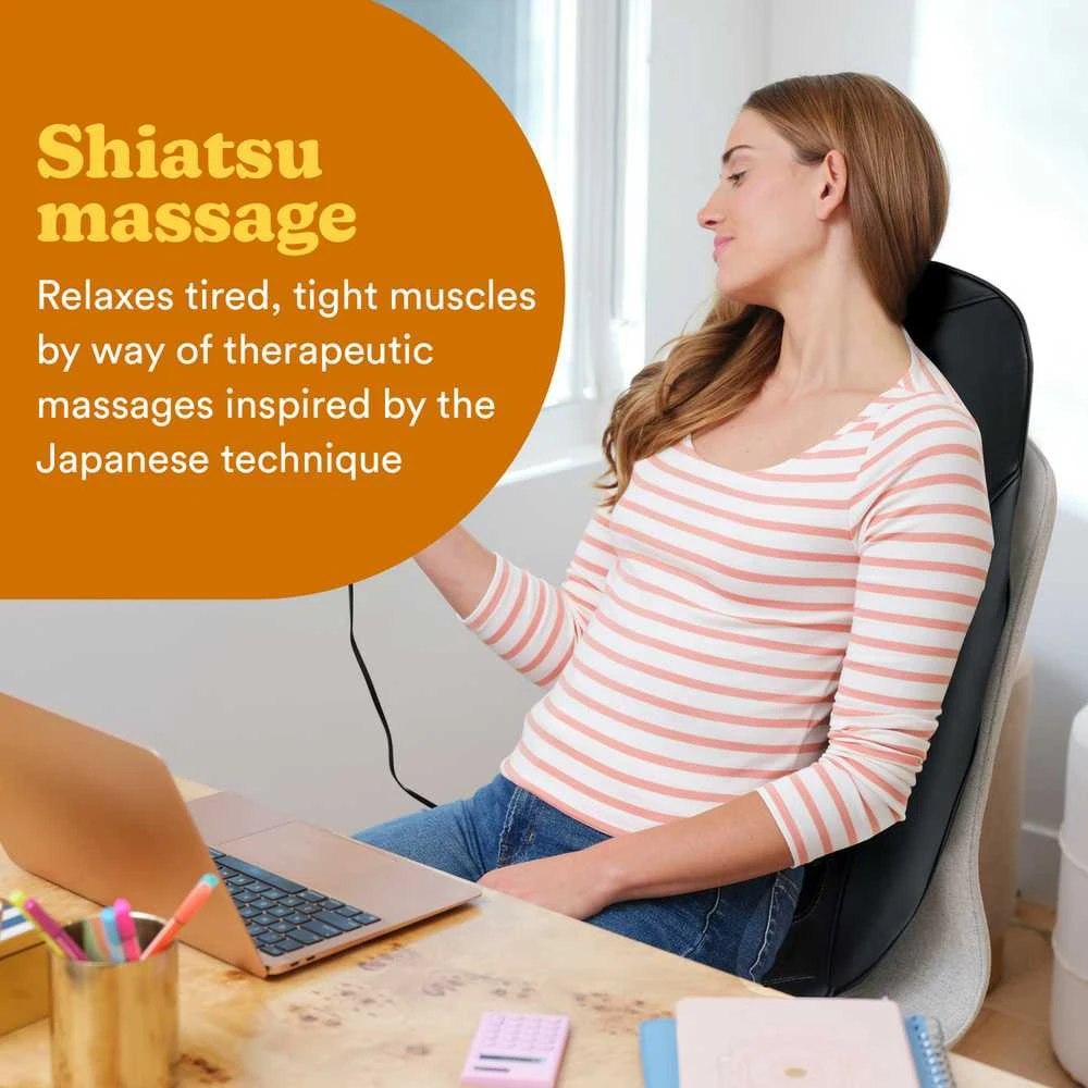 Homedics SBM-65H-EU Shiatsu nugaros masažuoklis + šildymas