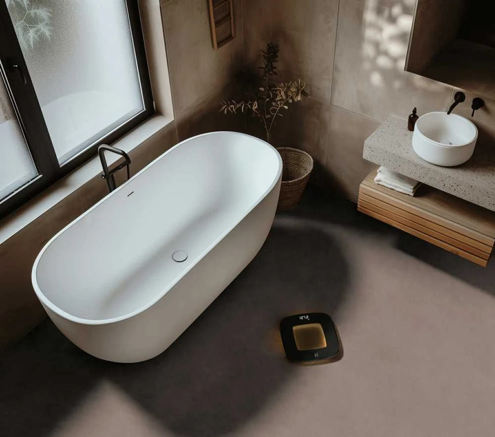 Homedics SCL-B100-BK glo skaitmeninės svarstyklės