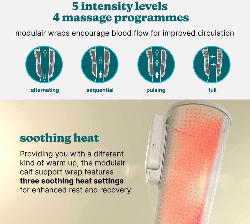 Homedics SR-CMCE10H modulinis blauzdų masažuoklis