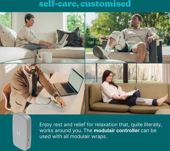 Homedics SR-CMXCE10HBND Modulair kompresinė blauzdų įtvaras + valdiklis