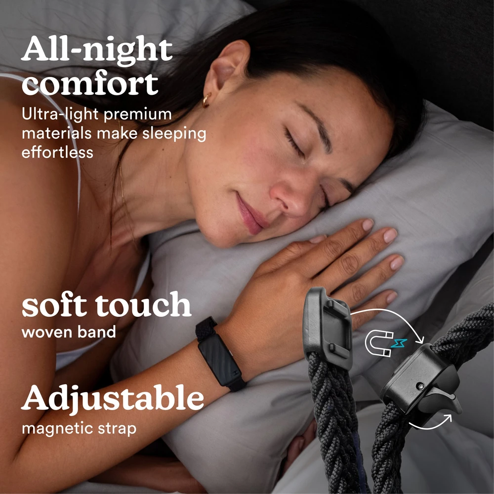 Homedics WakeBand SS-WB100BL-WW tylus žadintuvas, mėlynas