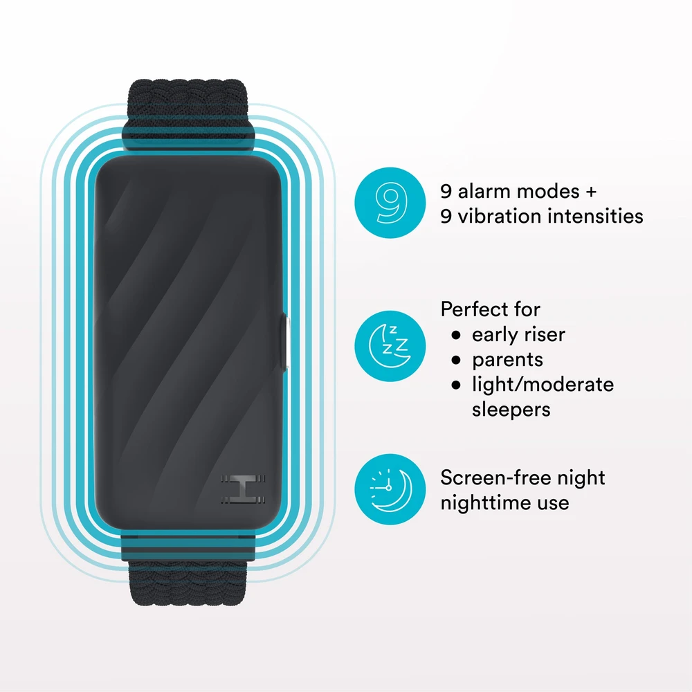 Homedics WakeBand SS-WB100BL-WW tylus žadintuvas, mėlynas