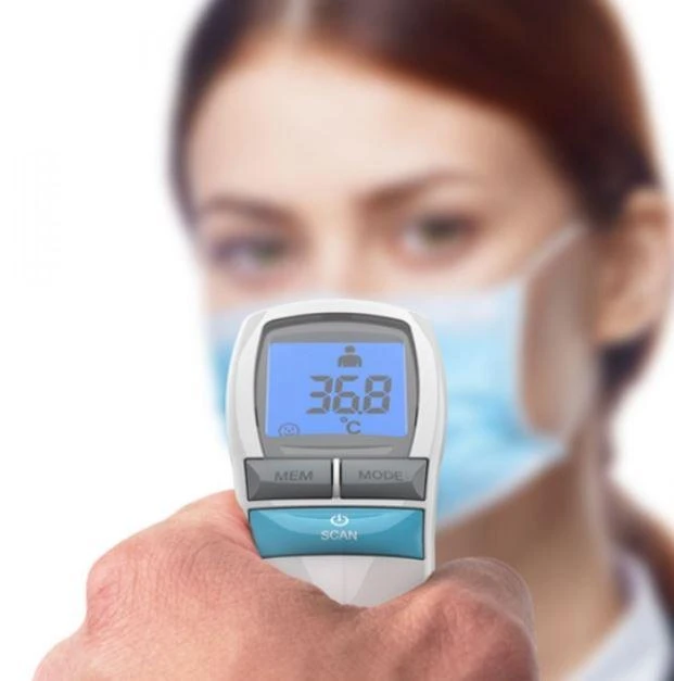 Homedics TE-200-EEU infraraudonųjų spindulių termometras be prisilietimo