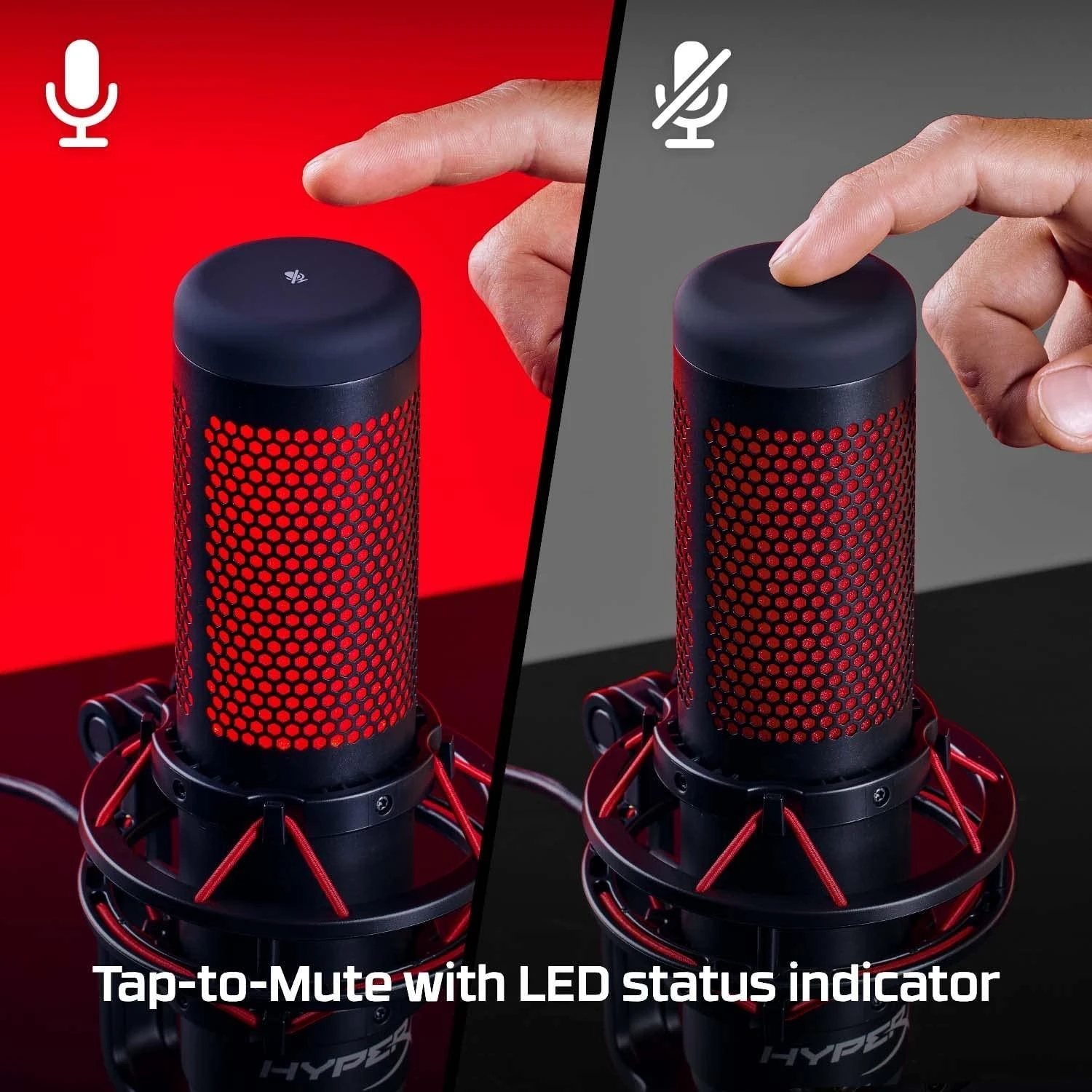 HyperX QuadCast - USB Kondensatorinis Mikrofonas