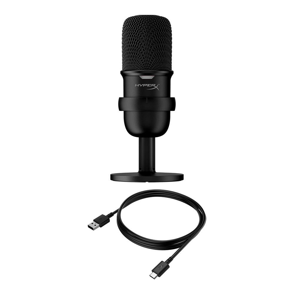 HyperX SoloCast - USB mikrofonas, juodas
