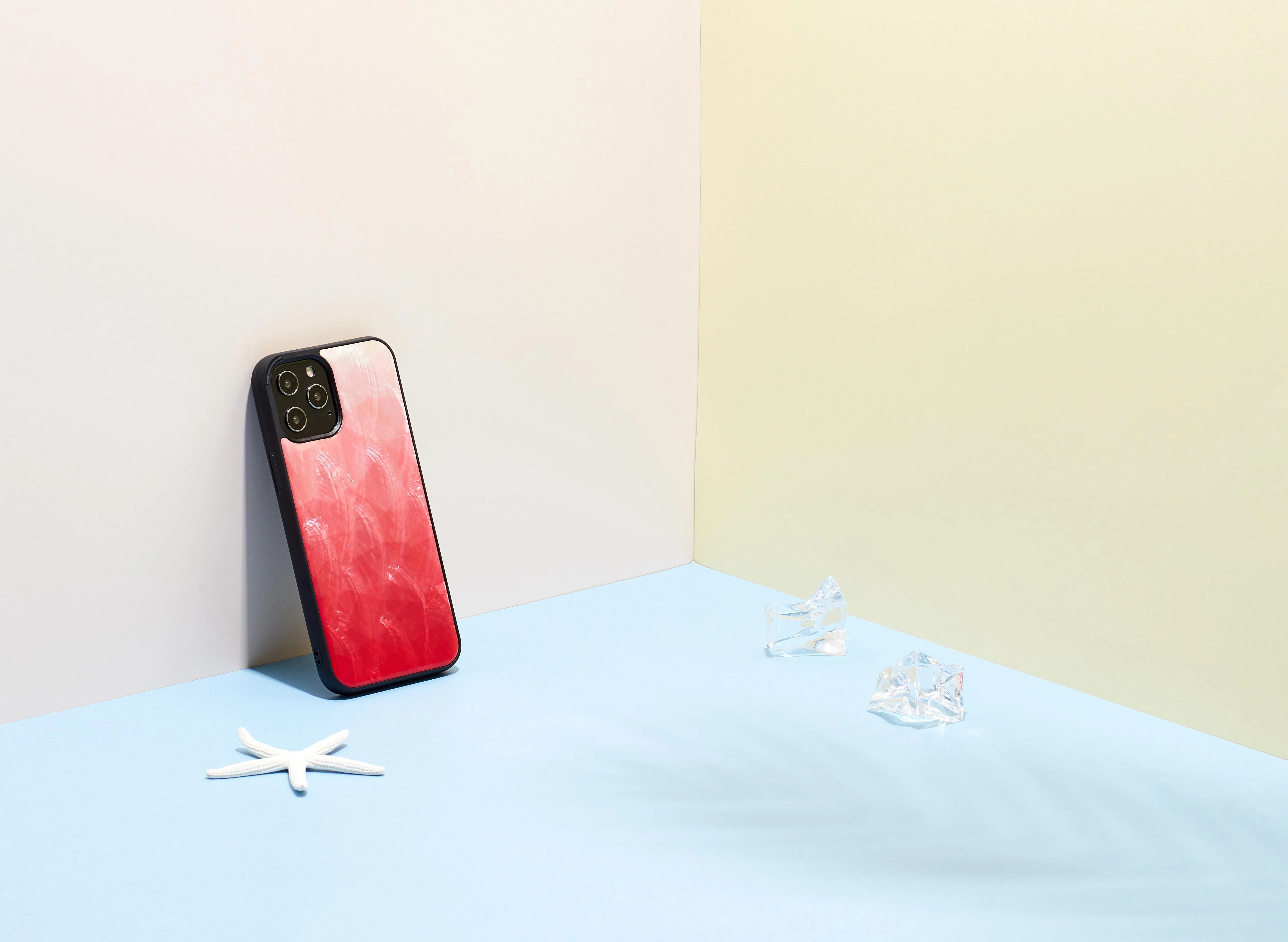 Dėklas iKins case for Apple iPhone 12/12 Pro pink lake juodas
