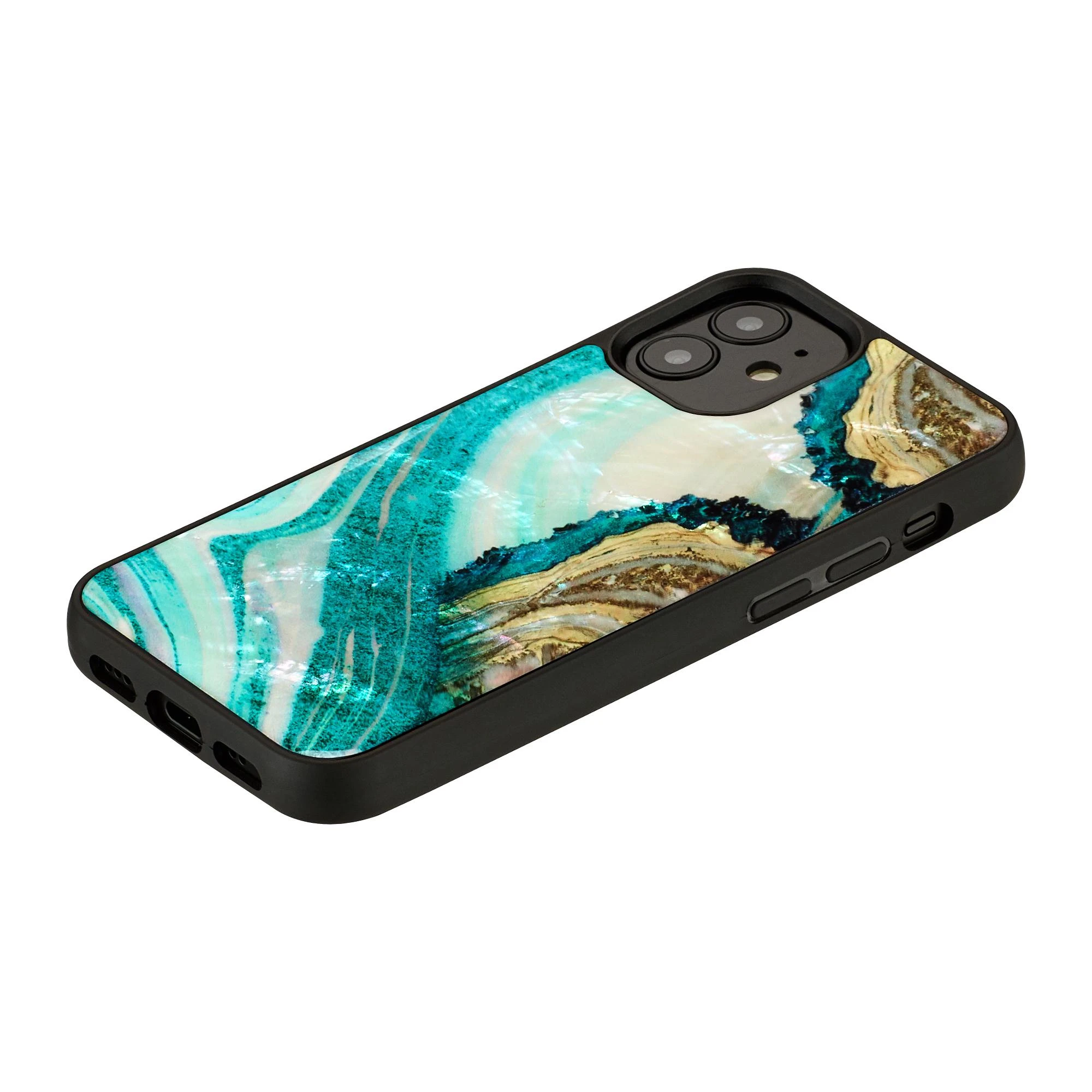 iKins dėklas skirtas Apple Apple iPhone 12 mini aqua agate