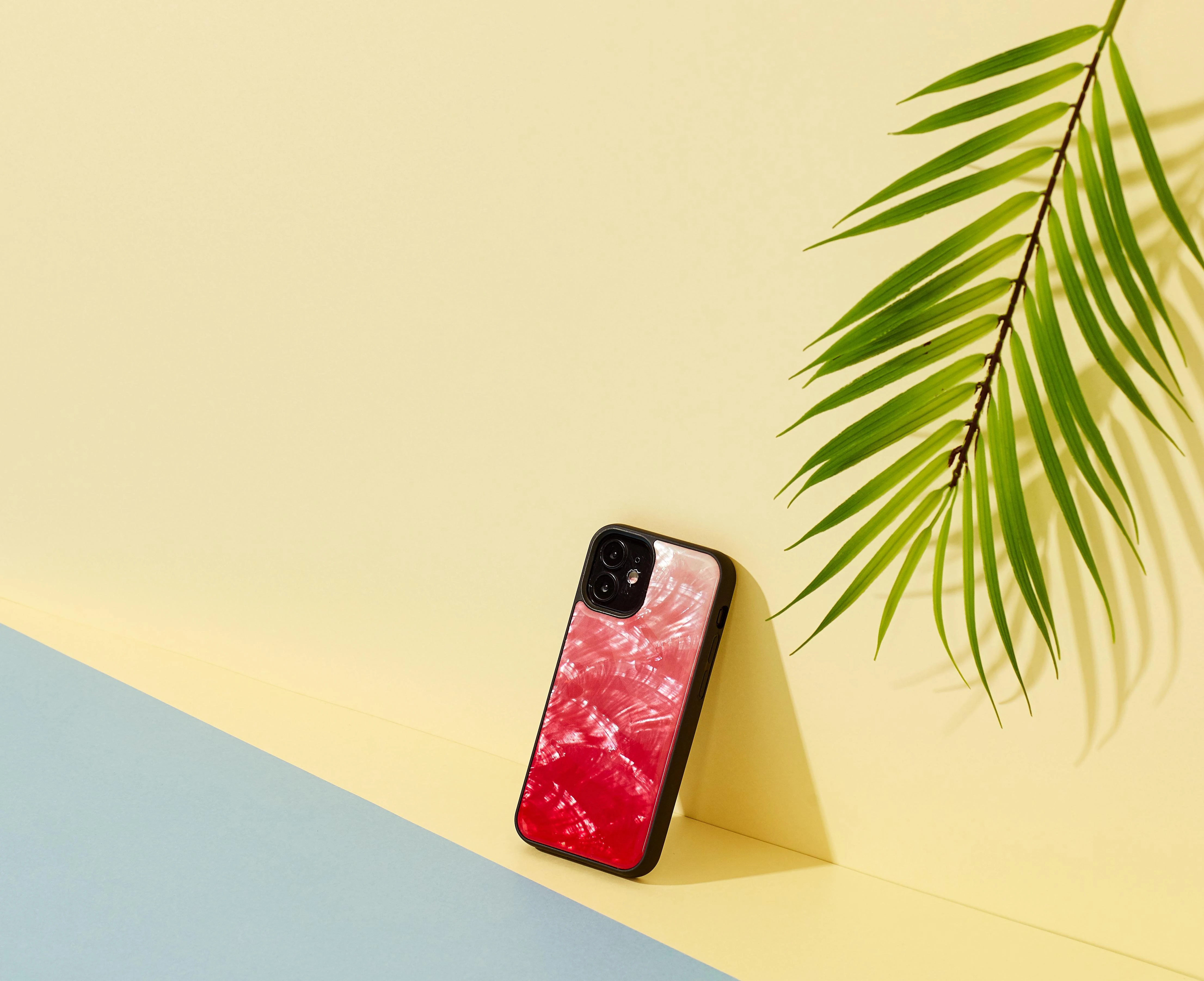 iKins dėklas skirtas Apple Apple iPhone 12 mini rožinės spalvos lake juodos spalvos